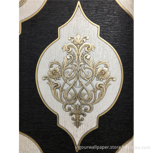 environment friendly pvc wallpaper for home decor